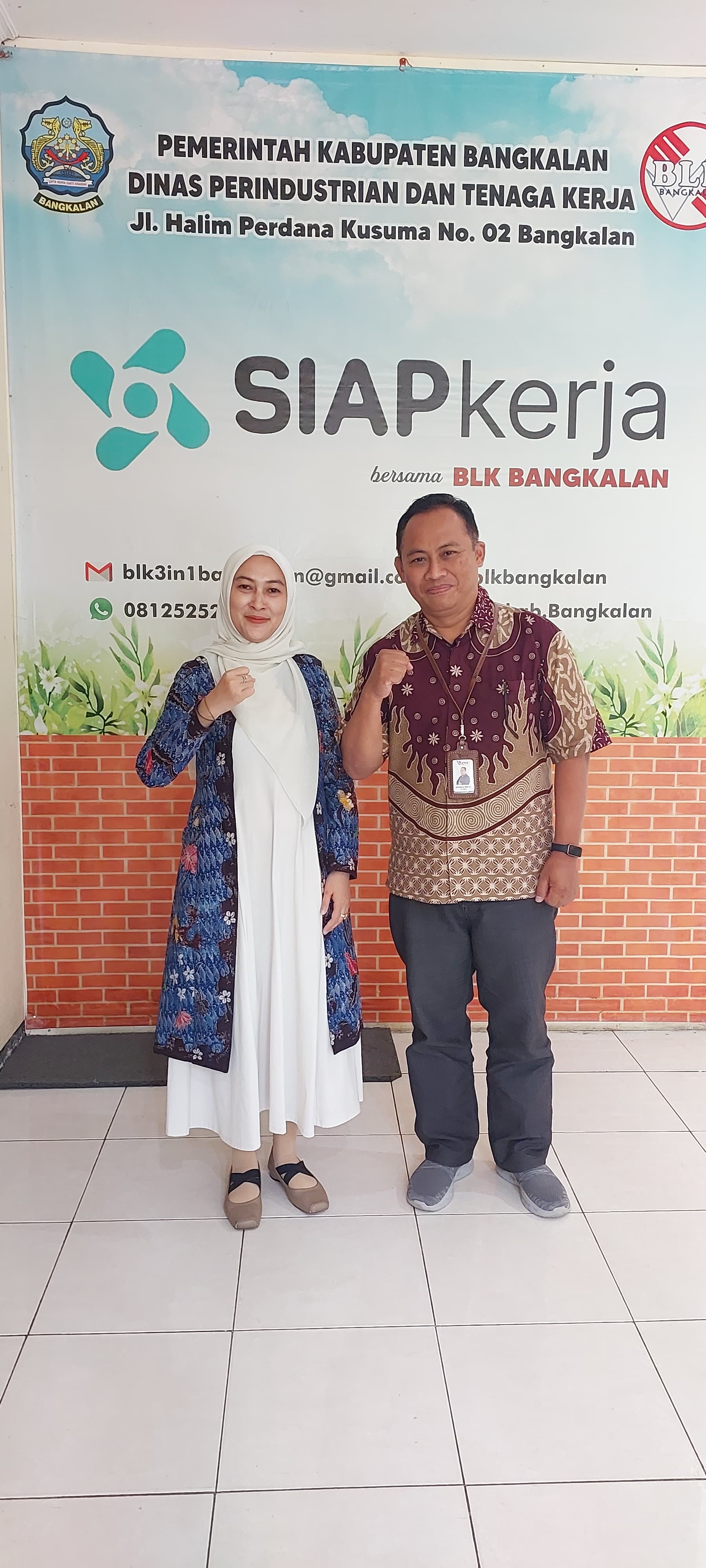 CPMI assistance at Bangkalan man power office